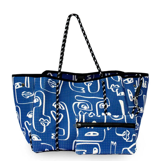 Pop Ups Brand Everyday Tote | I See You Blue