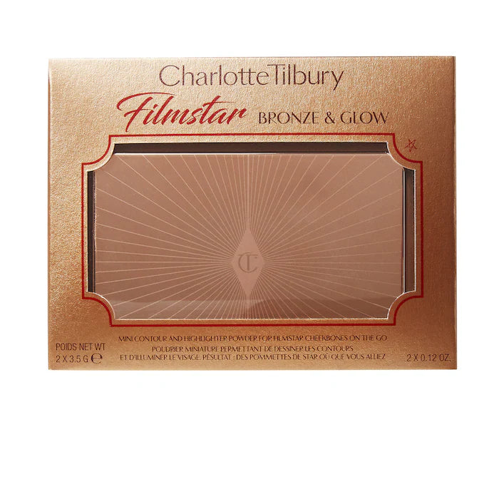 Charlotte Tilbury Mini Filmstar Bronze & Glow Contour Duo Palette