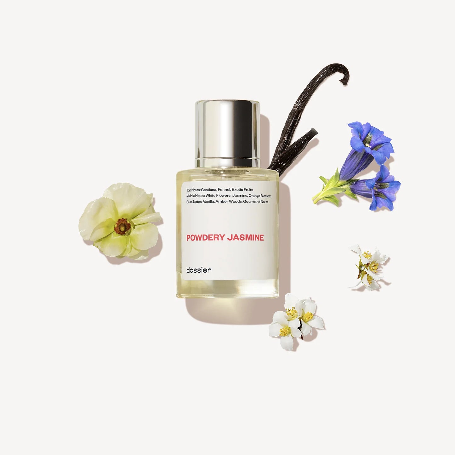 Dossier Powdery Jasmine Eau de Parfum Inspired by Viktor&Rolf's Good Fortune 50 ml