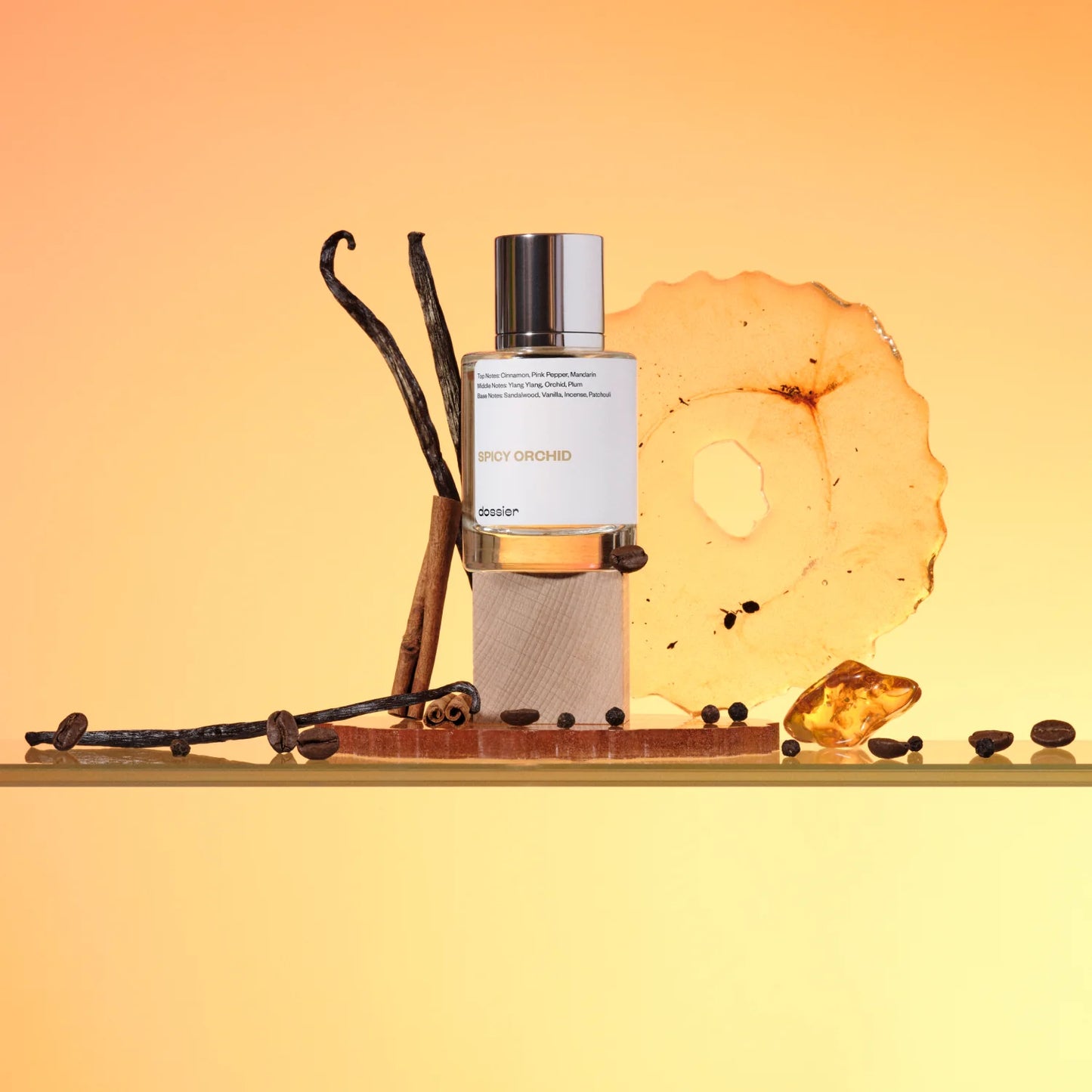 Dossier Spicy Orchid Eau de Parfum Inspired by Tom Ford's Black Orchid 50 ml
