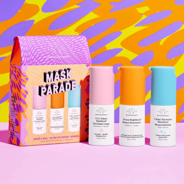 Drunk Elephant Mask Parade Set