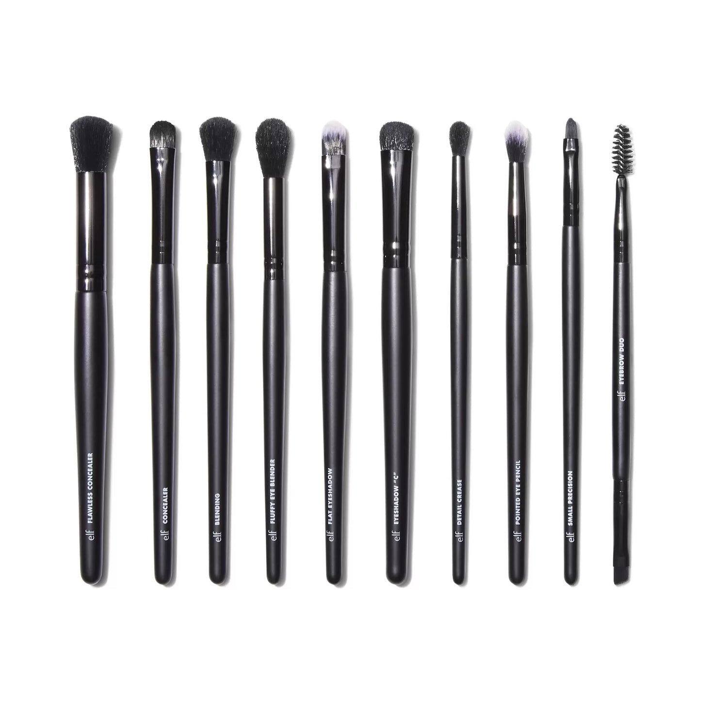 e.l.f. Ultimate Luxe Brush Roll 19 Piece Brush Collection