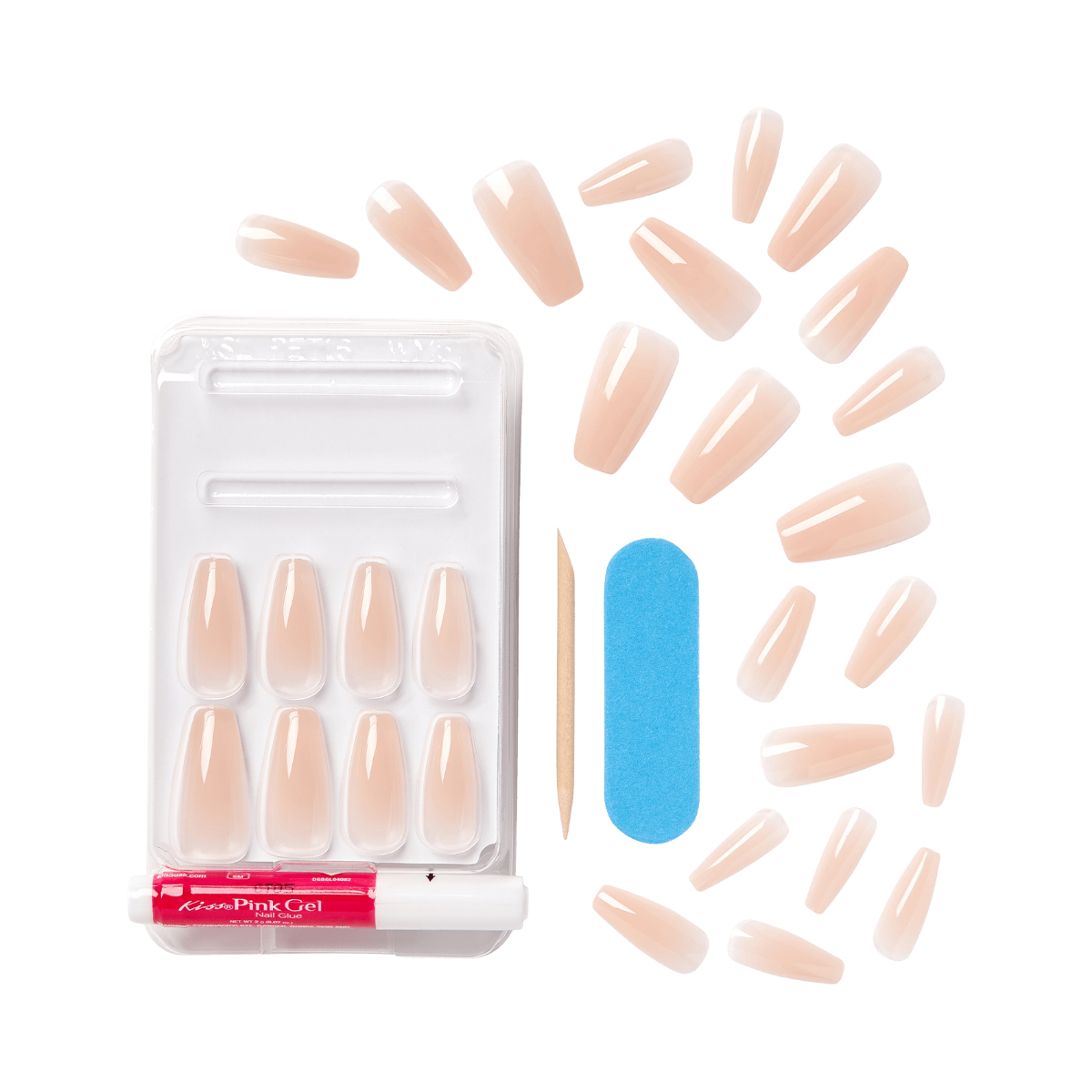 Kiss Bare But Better TruNude Nail Shades | Nude Drama