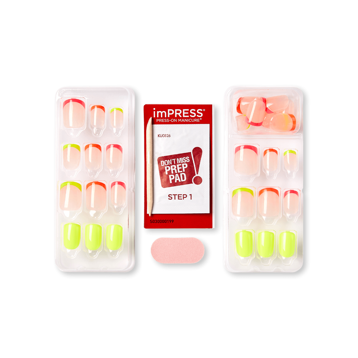 Kiss imPRESS Press-On Manicure | Summer Glow