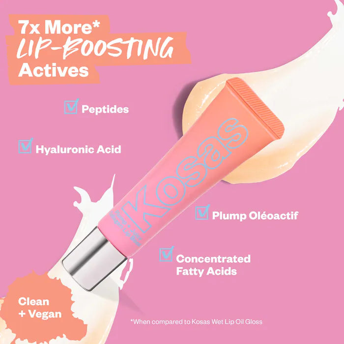 Kosas Plump + Juicy Lip Collagen Booster | Clear