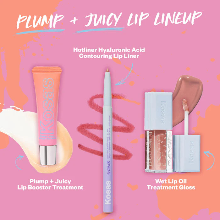 Kosas Plump + Juicy Lip Collagen Booster | Clear