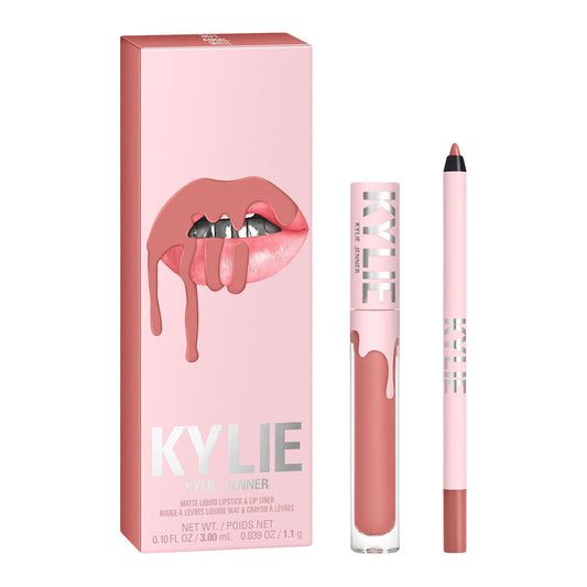 Kylie Cosmetics Matte Liquid Lipstick & Lip Liner | Angel
