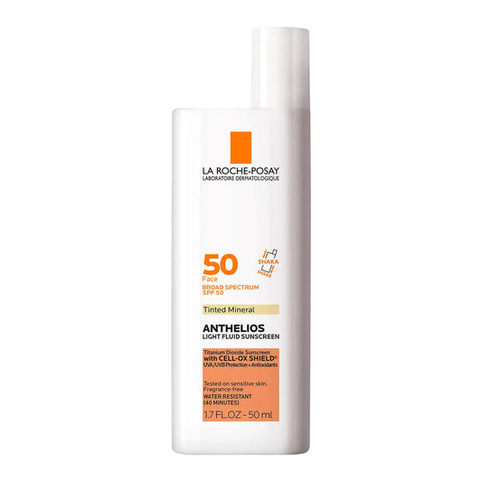 La Roche-Posay Anthelios Light Fluid Sunscreen SPF 50 Tinted Mineral 50 ml