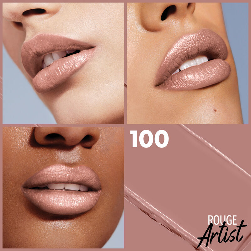 Make Up For Ever Rouge Artist Intense Color Beautifying Lipstick | Empowered Beige
