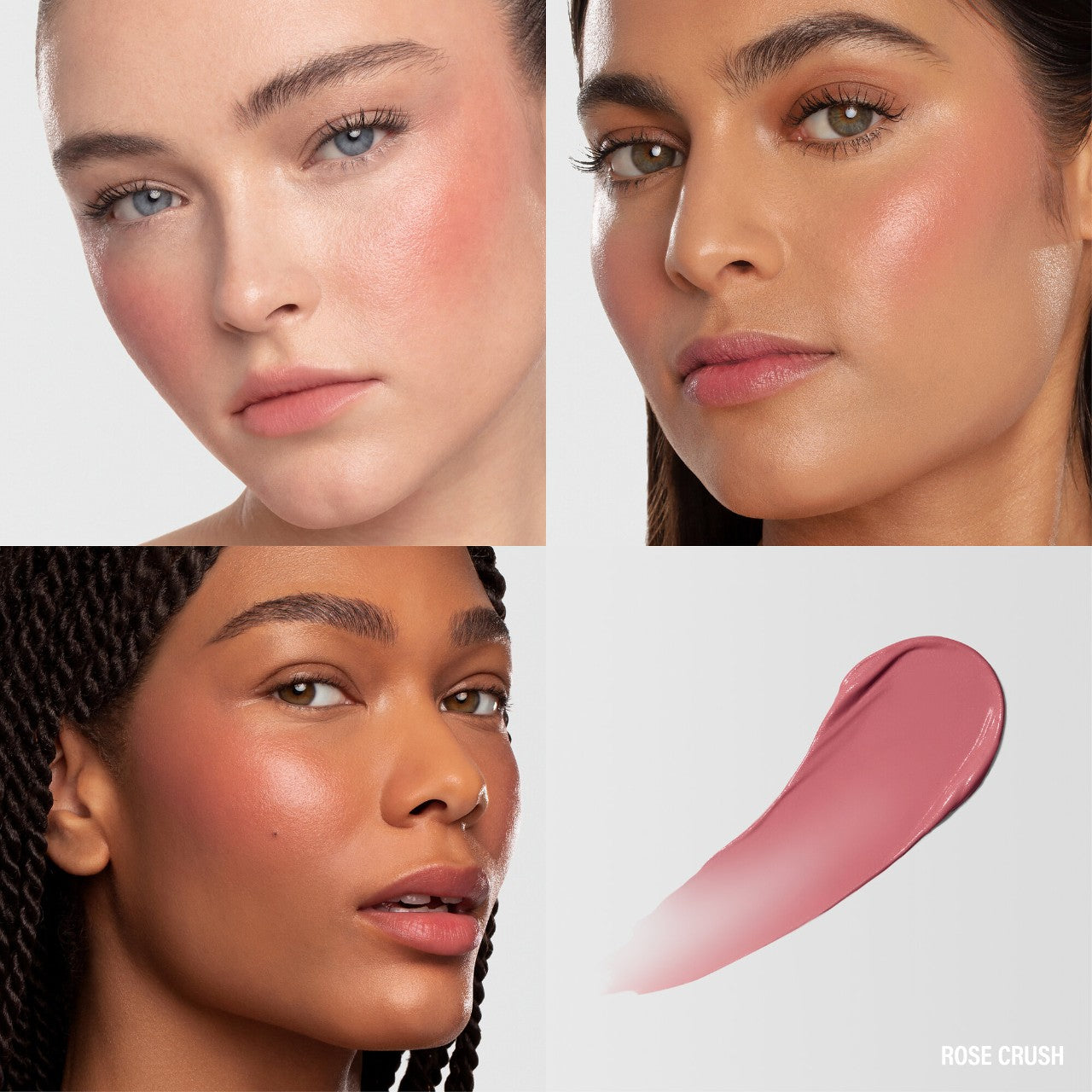 Makeup By Mario Soft Pop Plumping Blush Veil Cream Blush | Rose Crush