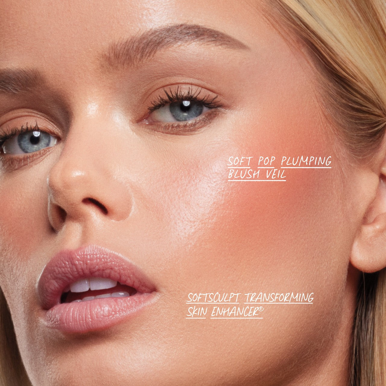 Makeup By Mario Soft Pop Plumping Blush Veil Cream Blush | Rose Crush