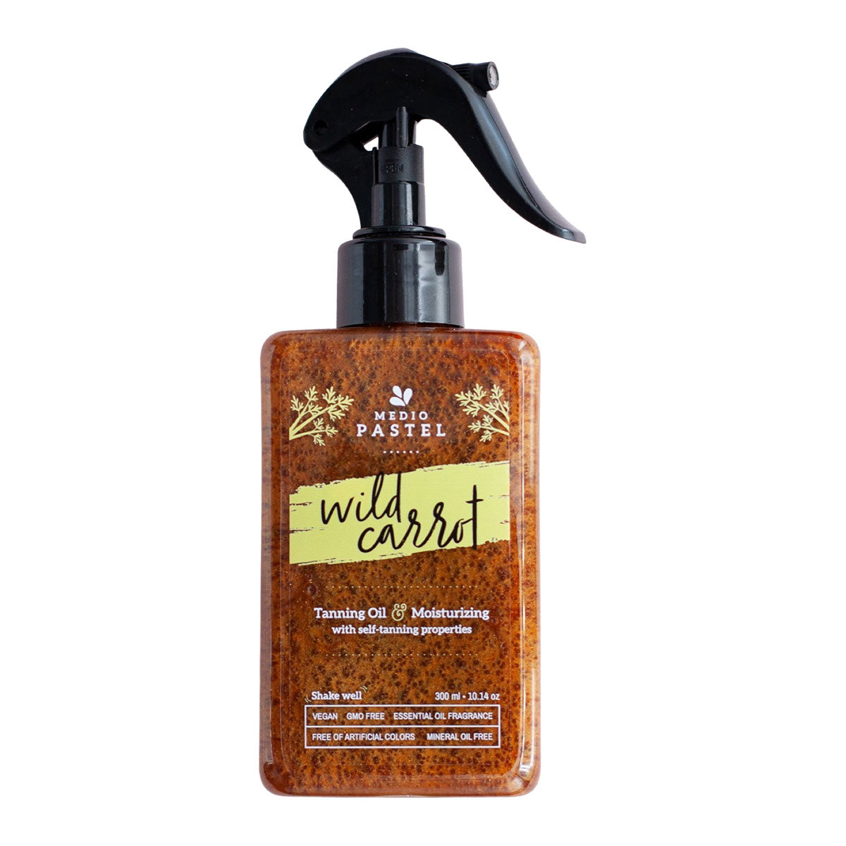 Medio Pastel Wild Carrot Tanning Oil & Moisturizing 300 ml