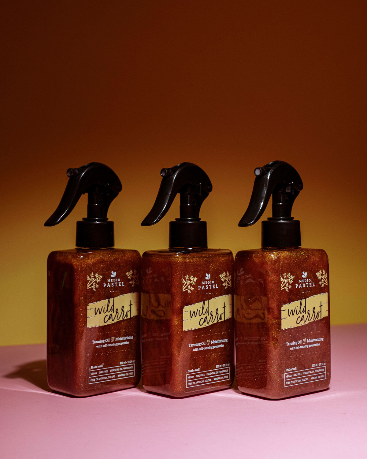 Medio Pastel Wild Carrot Tanning Oil & Moisturizing 300 ml