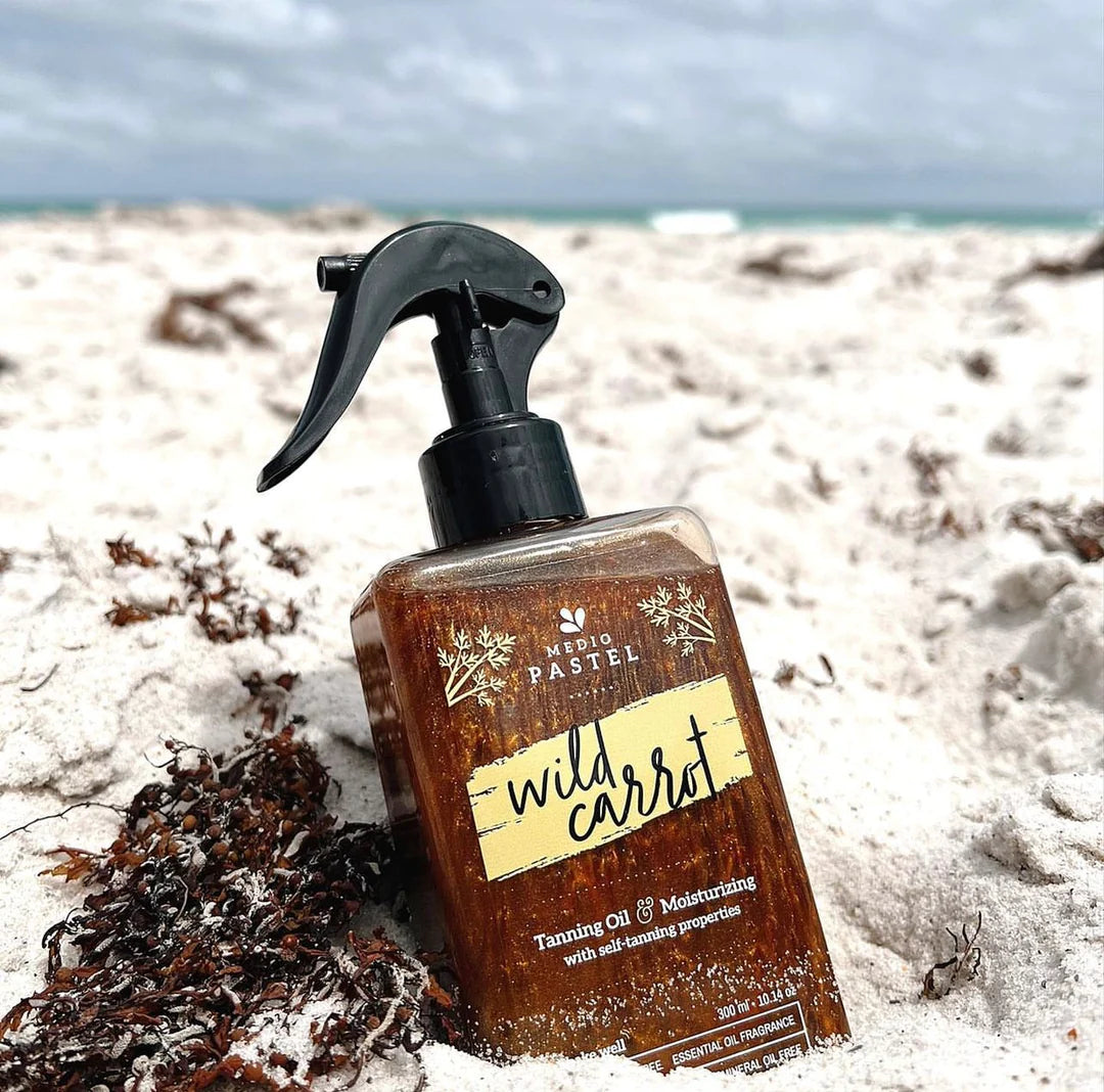 Medio Pastel Wild Carrot Tanning Oil & Moisturizing 300 ml