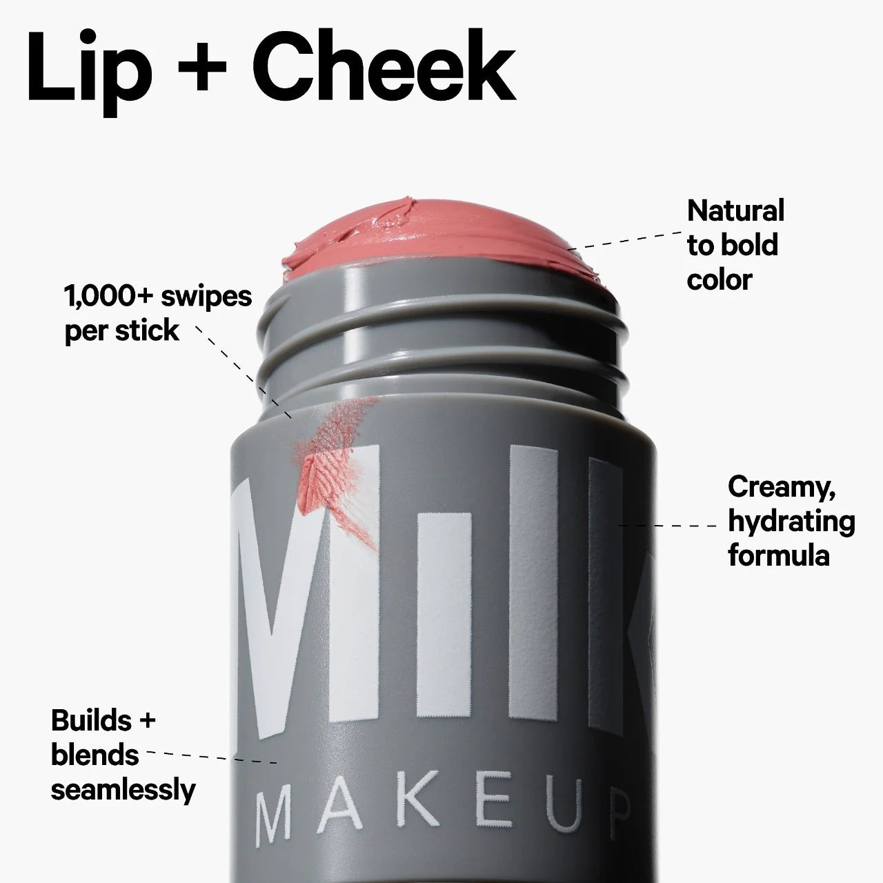 Milk Makeup Lip & Cheek Blush Stick 6 g | Swerve