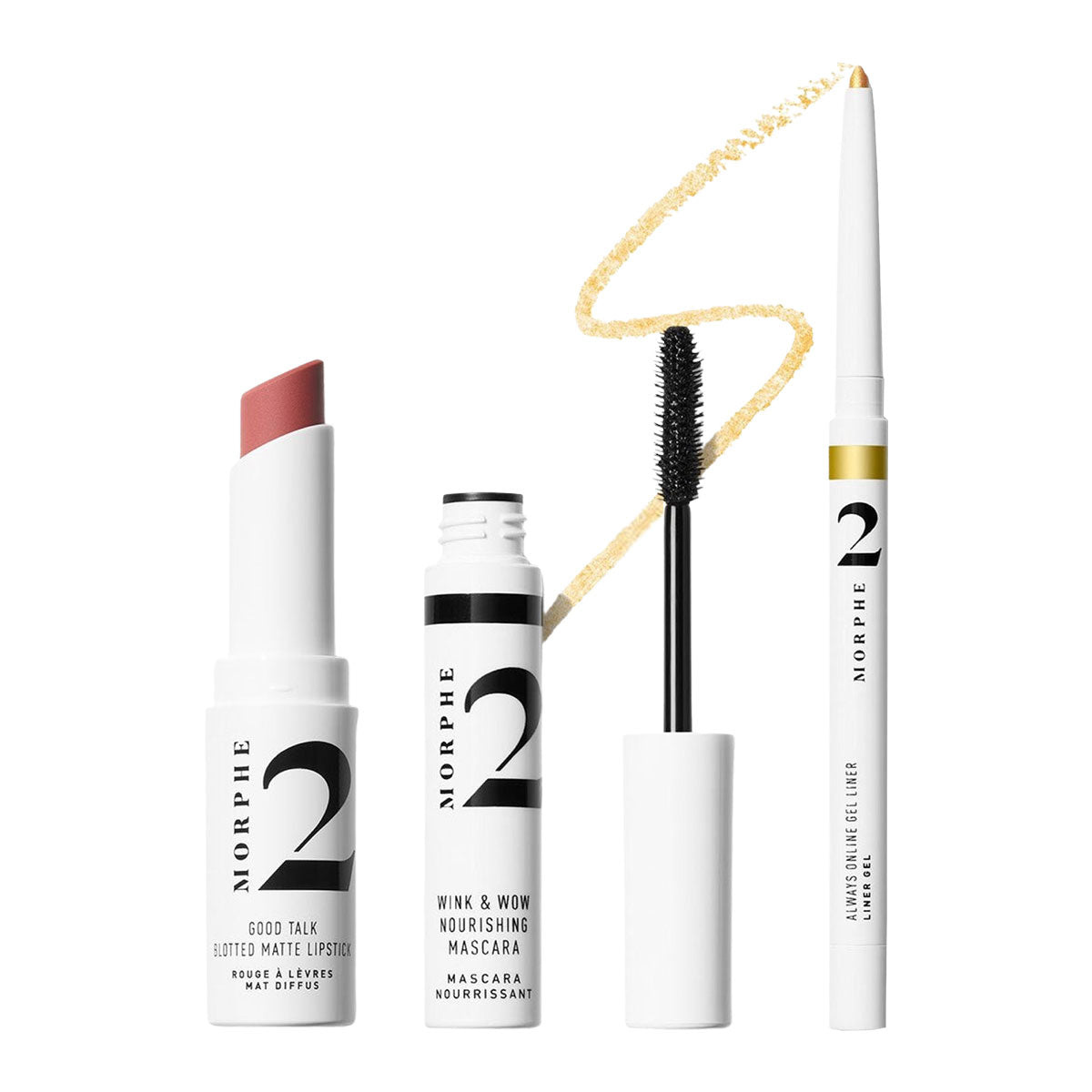 Morphe 2 Party ready Holiday Artistry Set | Natural Charmer