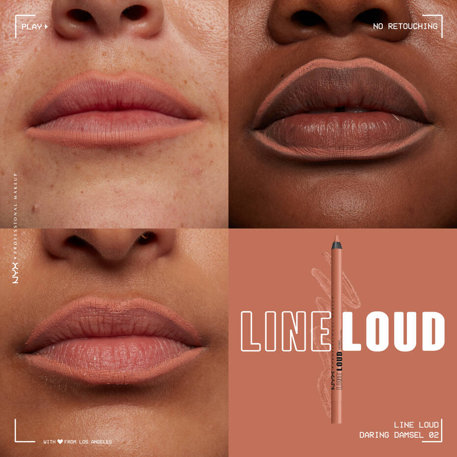 NYX Line Loud Lip Pencil | Daring Damsel