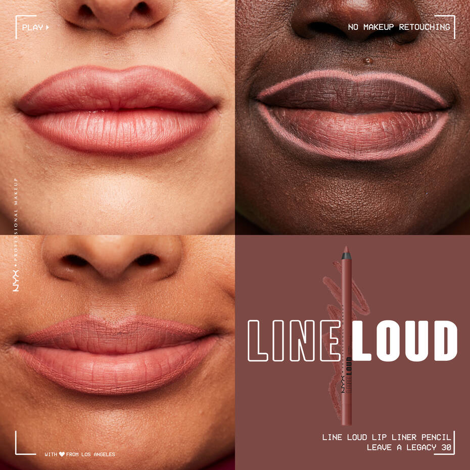 NYX Line Loud Lip Pencil | Leave a Legacy