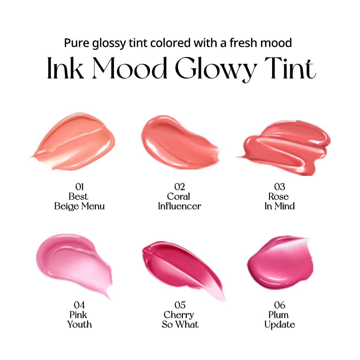 Peripera Ink Mood Glowy Tint | 01 Best Beige Menu