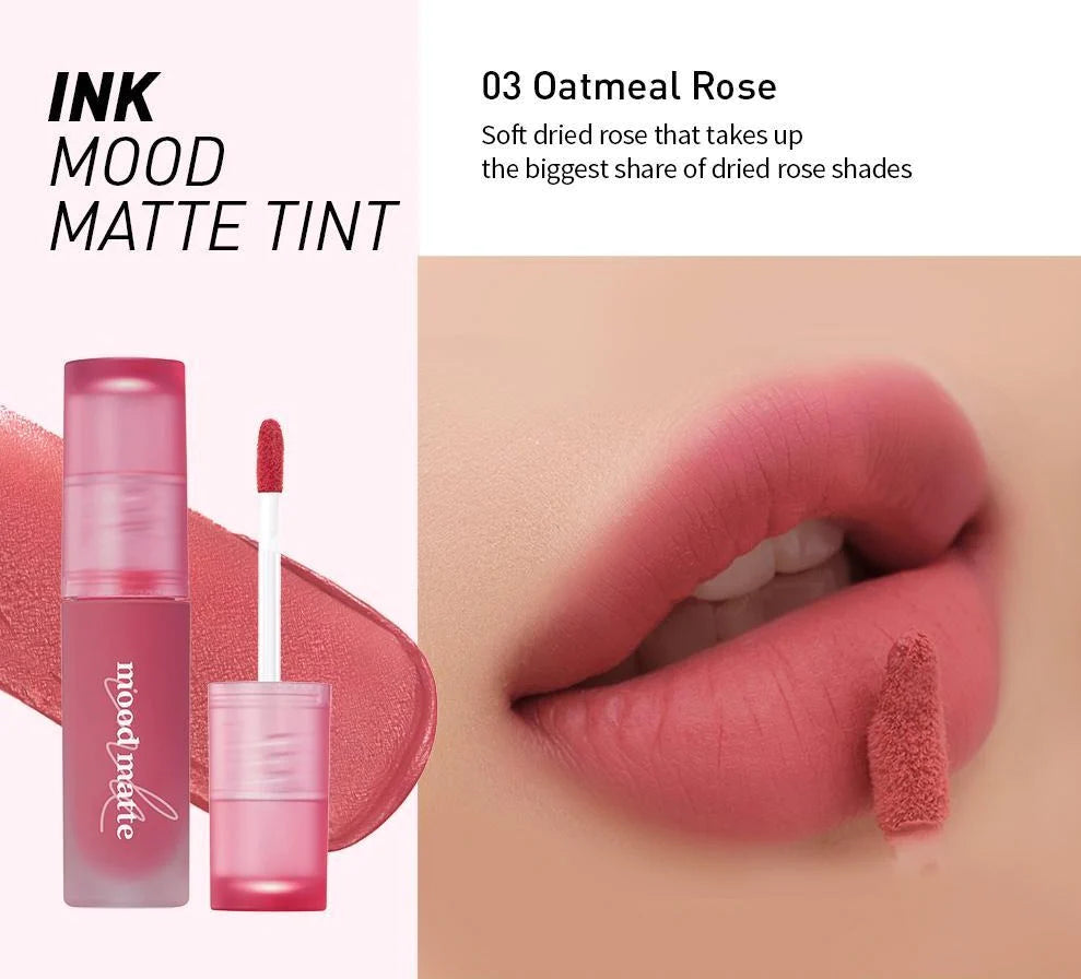 Peripera Ink Mood Matte Tint | 03 Oatmeal Rose