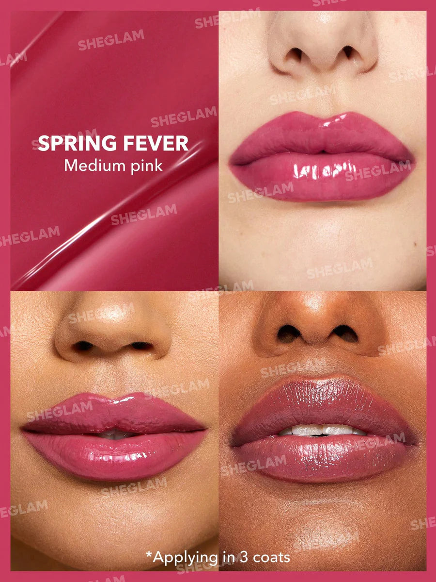 SheGlam Pout-Perfect Shine Lip Plumper |Spring Fever