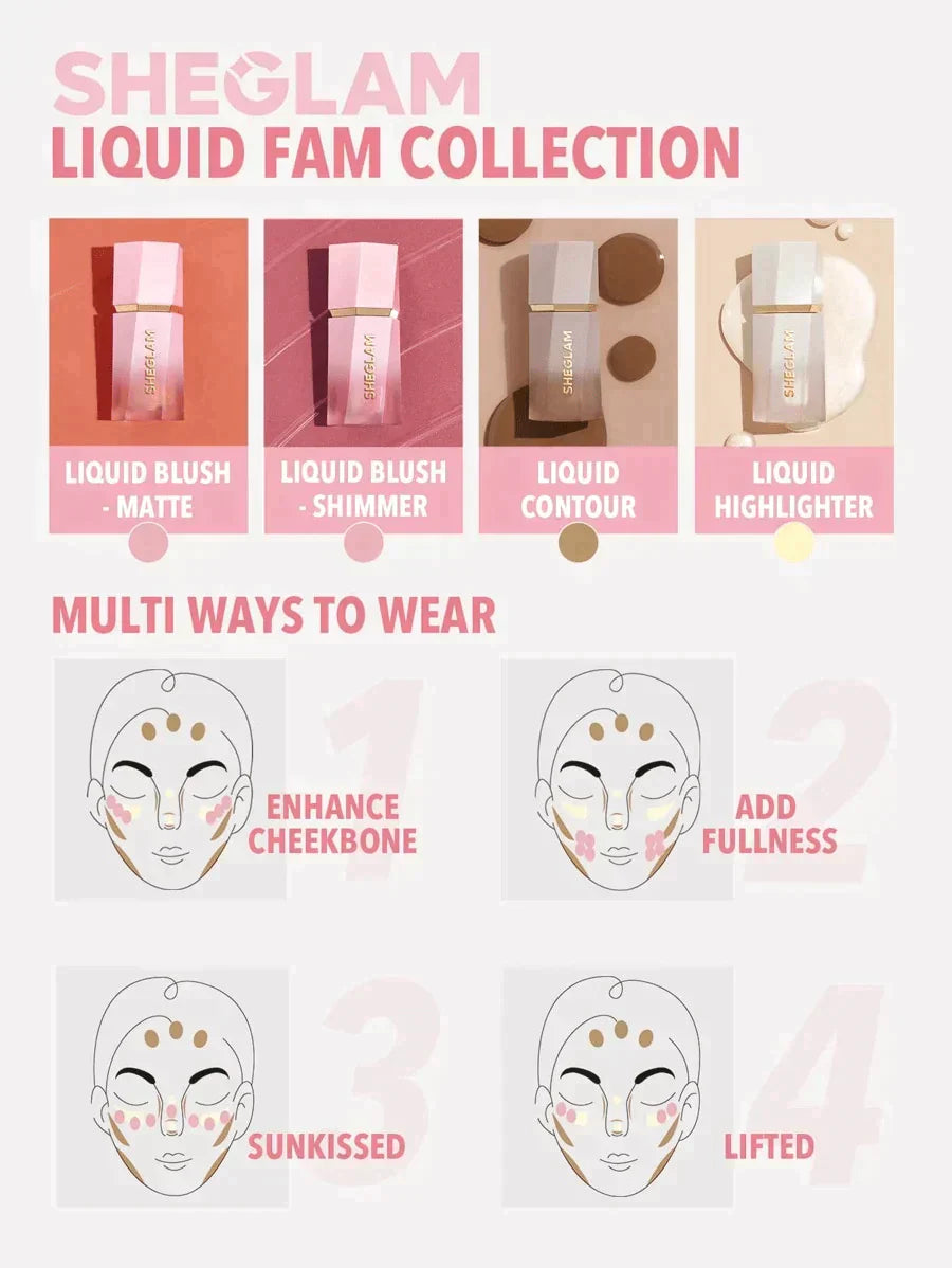 SheGlam Sun Sculpt Liquid Contour | Tawny Amber