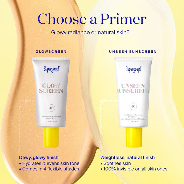 Supergoop! Glowscreen Sunscreen SPF 40 PA+++ 50 ml | Sunrise