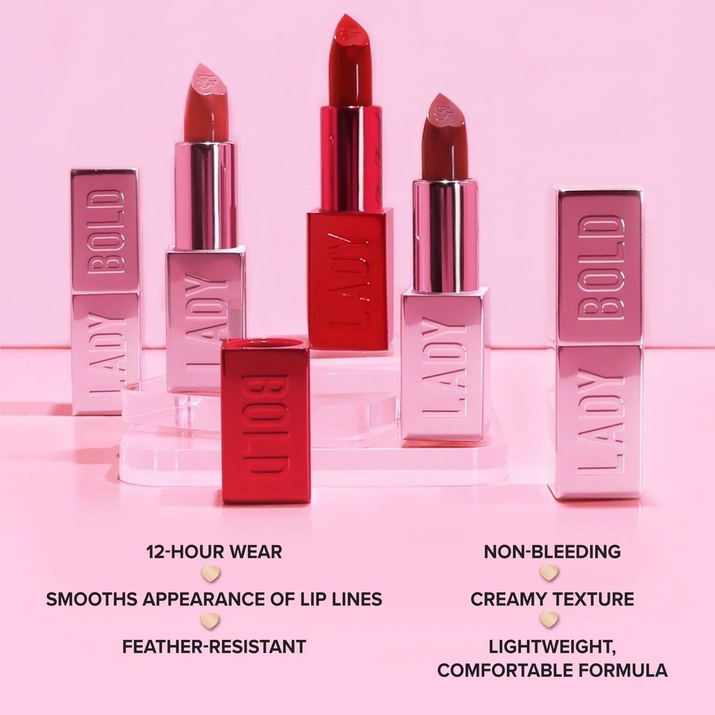 Too Faced Lady Bold Em-Power Pigment Lipstick | Lady Bold