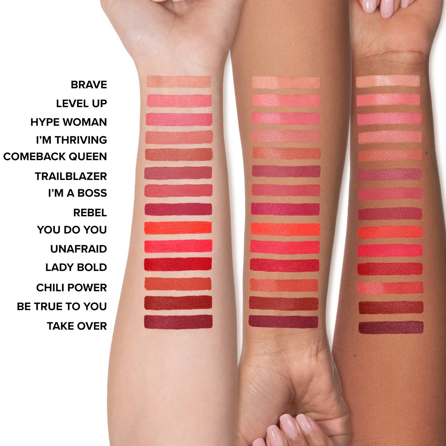 Too Faced Lady Bold Em-Power Pigment Lipstick | Lady Bold