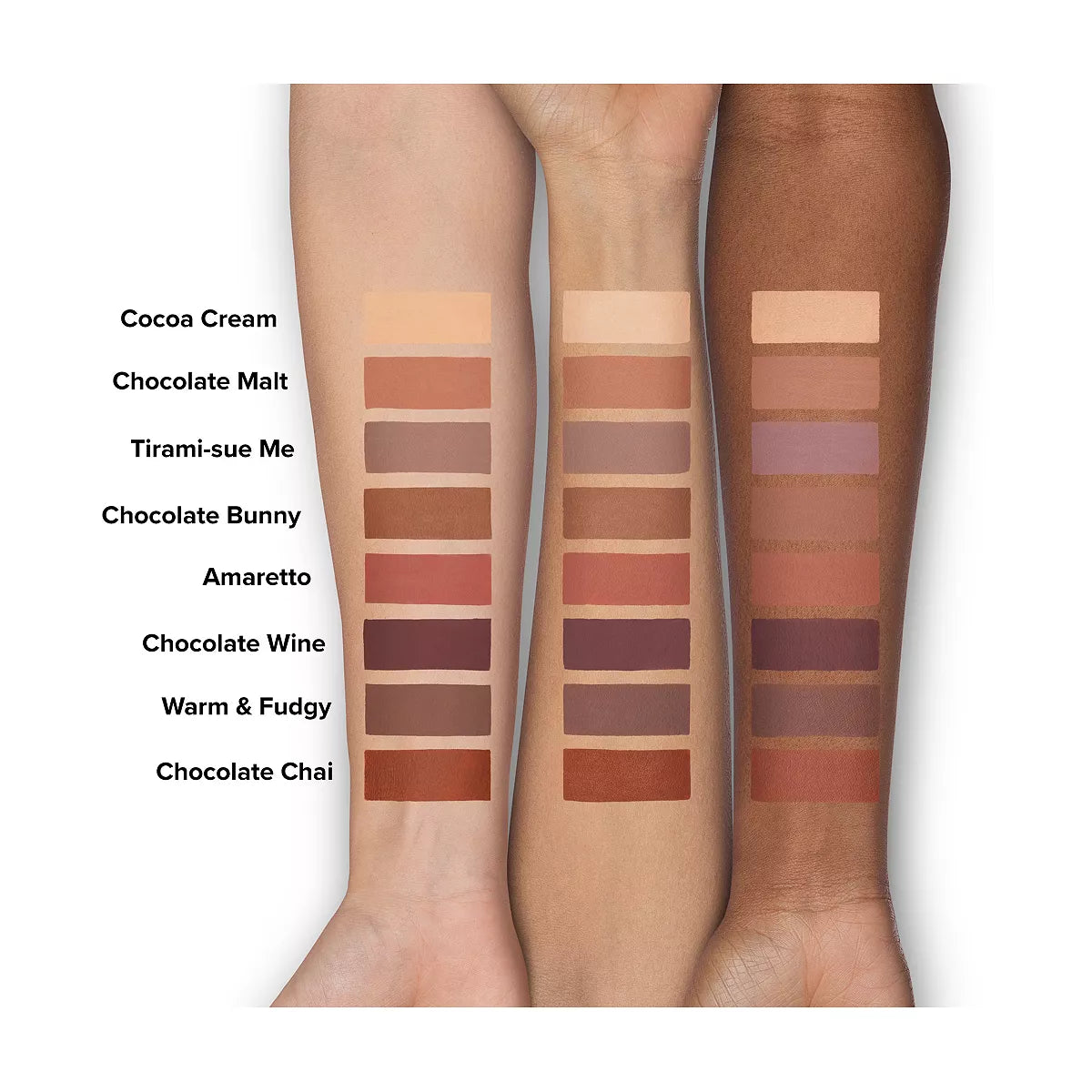 Too Faced Melted Chocolate Liquid Matte Eyeshadow | Cocoa Cream