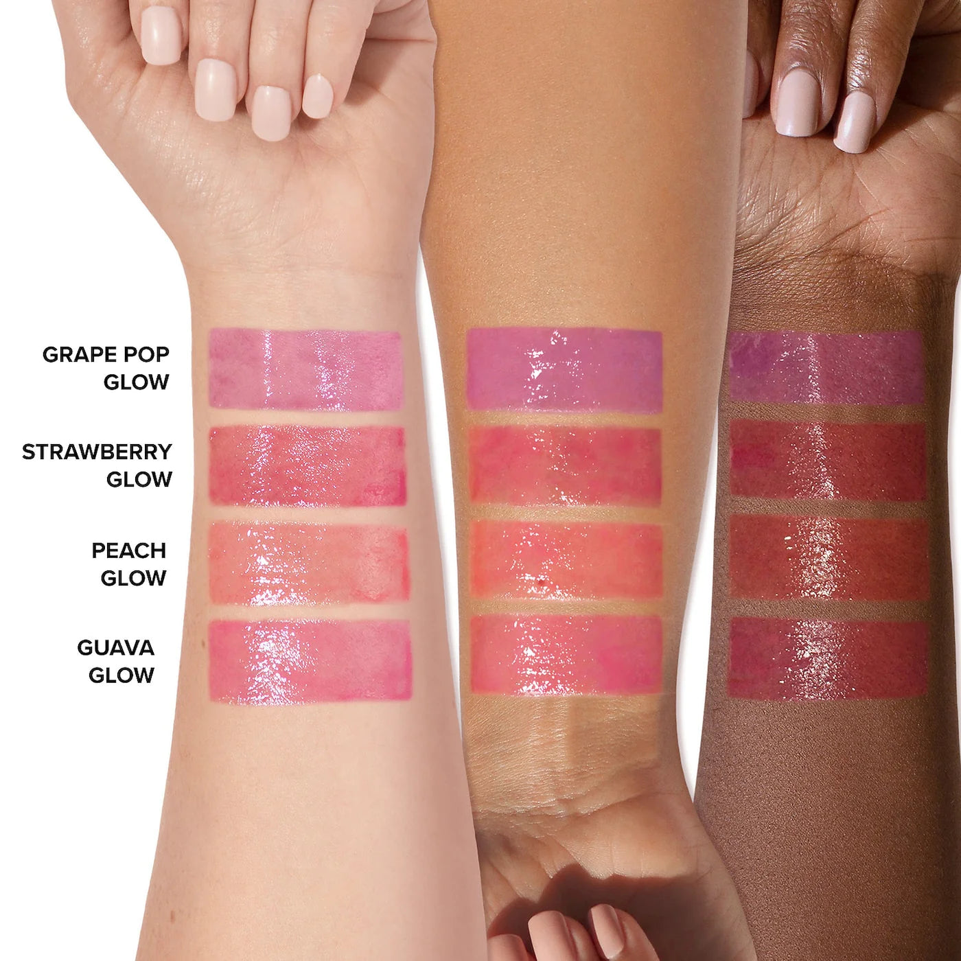 Too Faced Peach Bloom Lip & Cheek Tint | Grape Pop Glow