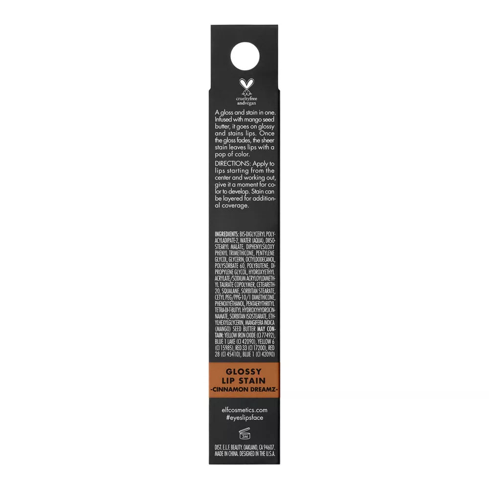 e.l.f. Glossy Lip Stain | Cinnamon Dreamz