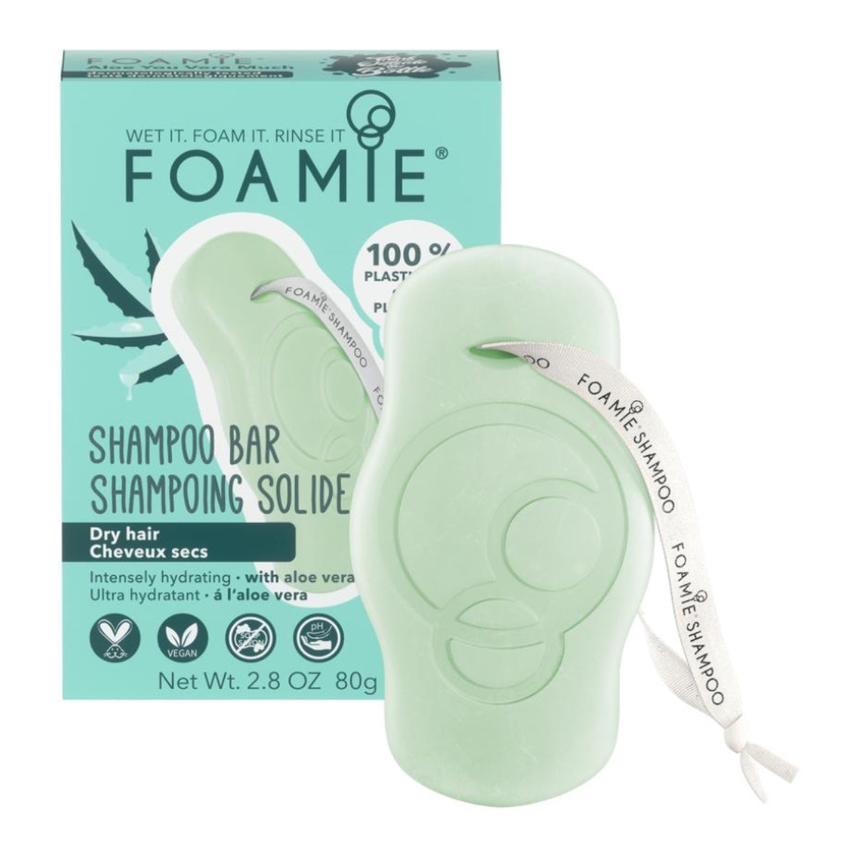 Foamie Shampoo Bar With Aloe Vera 80 g
