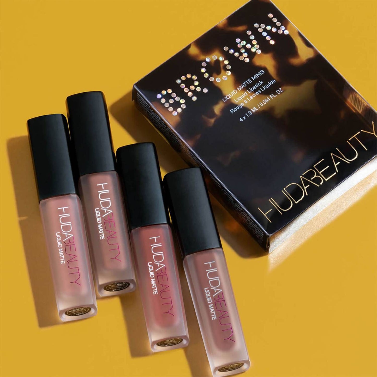 Huda Beauty Brown Obsessions Liquid Matte Minis
