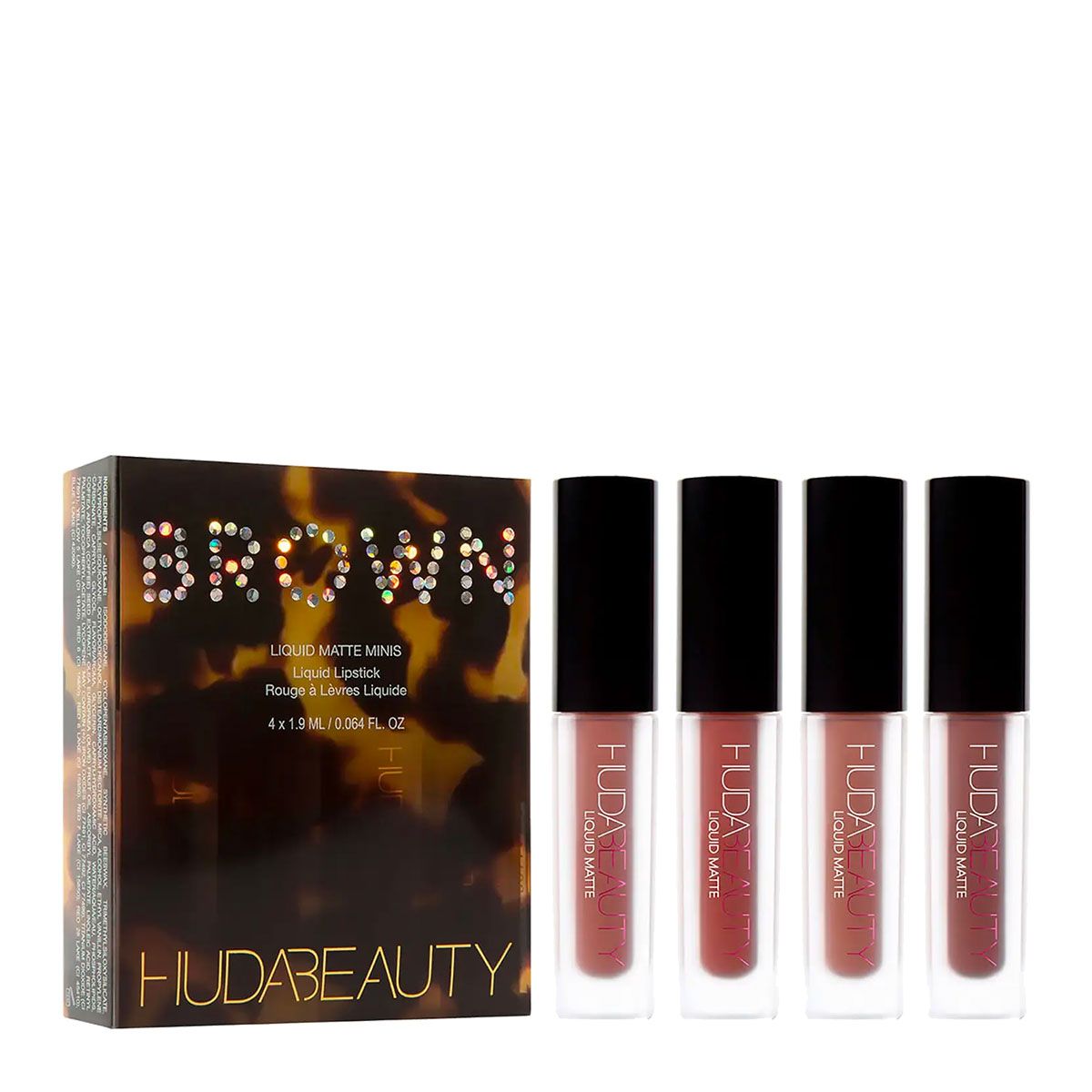 Huda Beauty Brown Obsessions Liquid Matte Minis