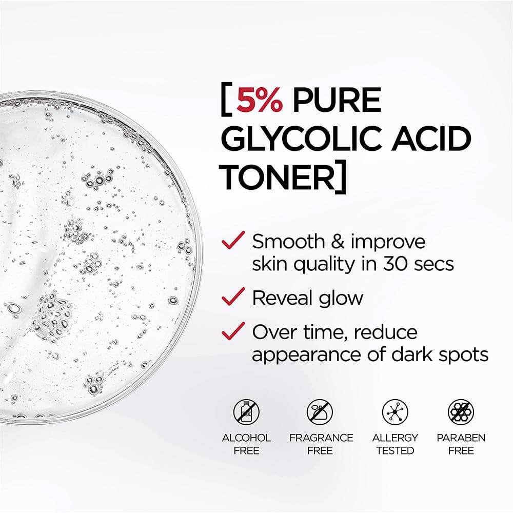 L'Oréal Revitalift 5% Pure Glycolic Acid Peeling Toner 180 ml