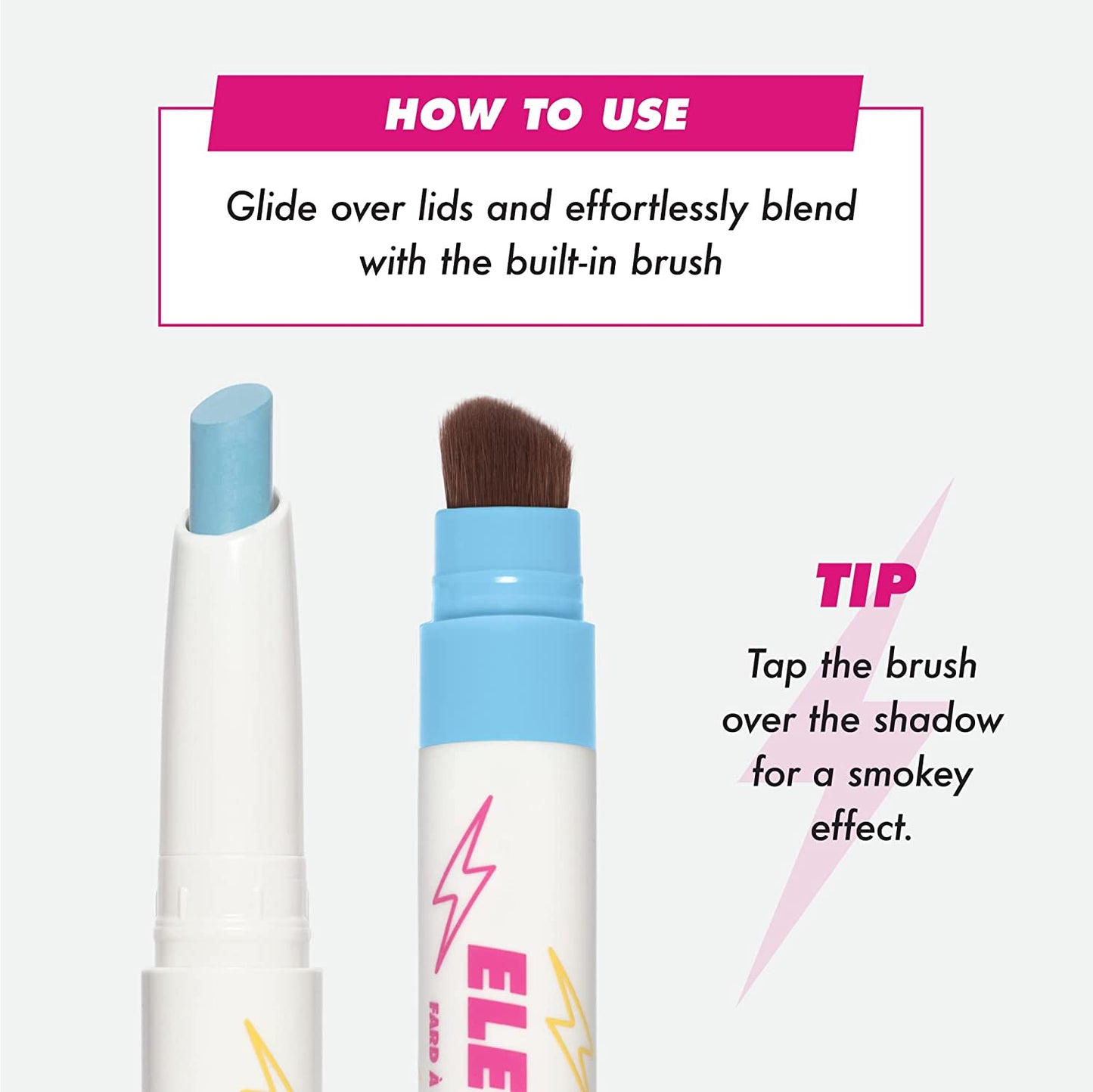 Lime Crime Electric Slide Eyeshadow & Brush Stick | OMG