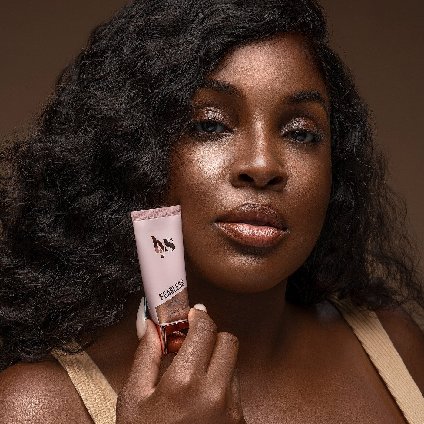 LYS Beauty Aim High Multi-Use Liquid Highlighter | Fearless (Bronze)