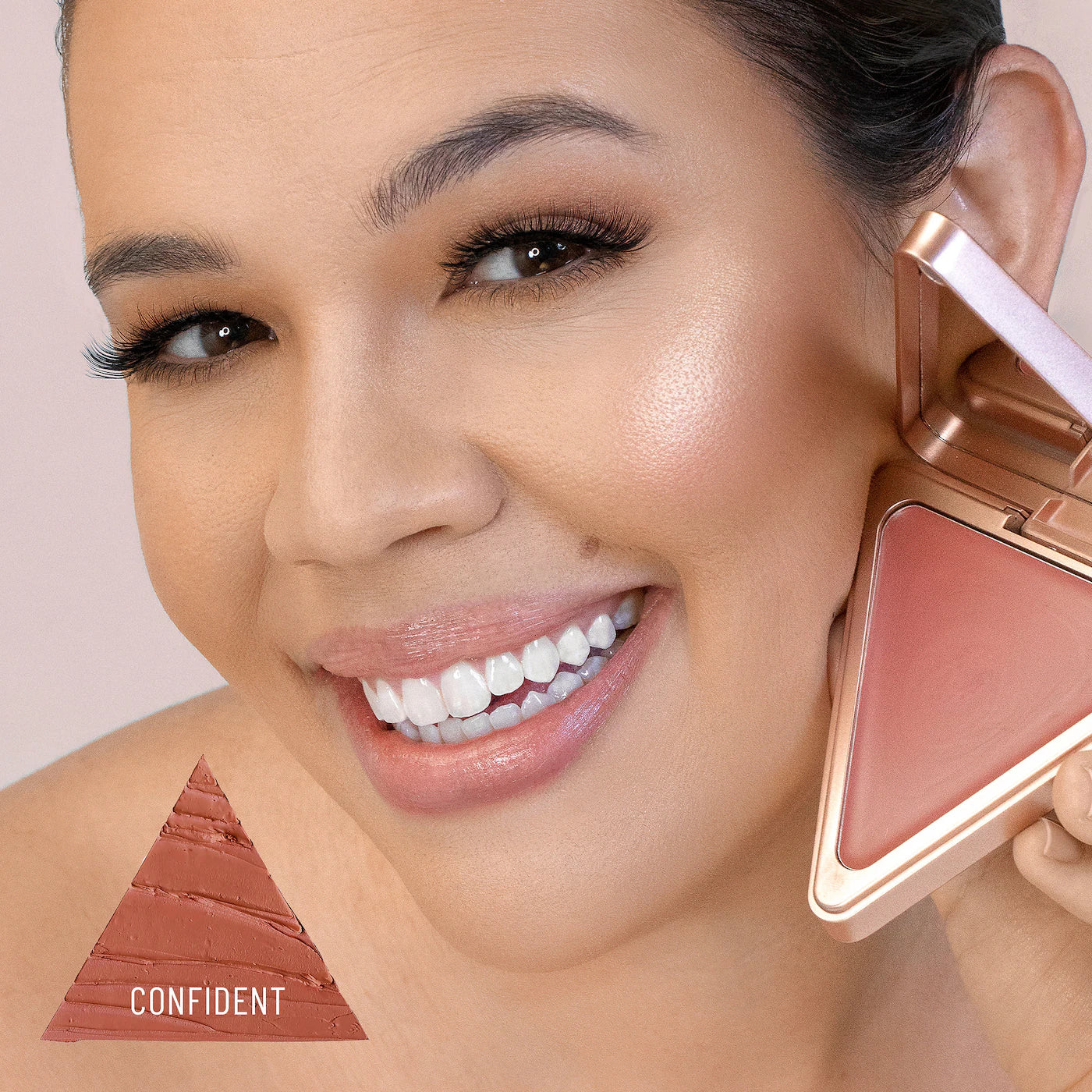 LYS Beauty Higher Standard Satin Matte Cream Blush | Confident