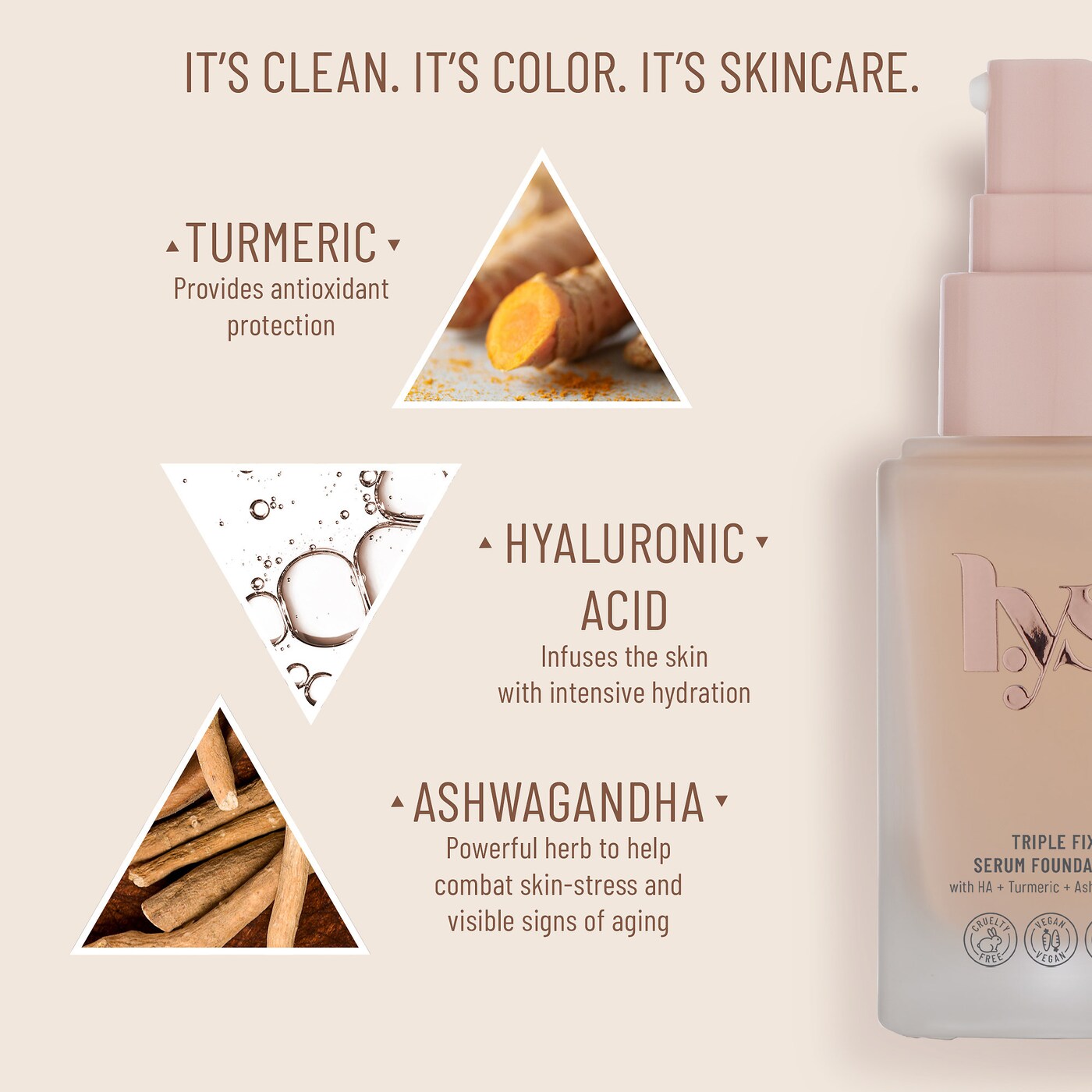 LYS Beauty Triple Fix Serum Foundation