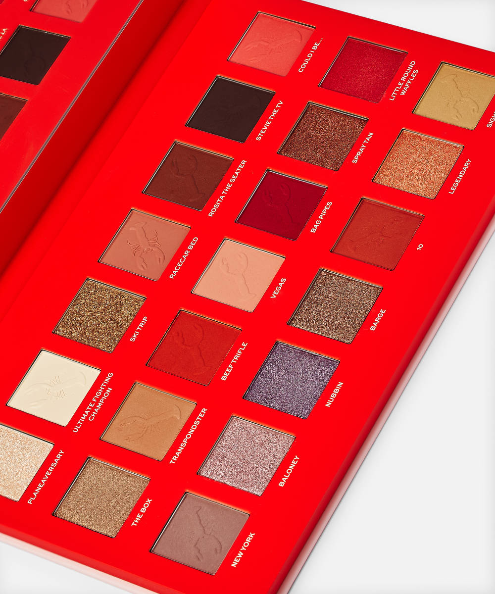 Makeup Revolution x Friends He's Her Lobster Eyeshadow Palette