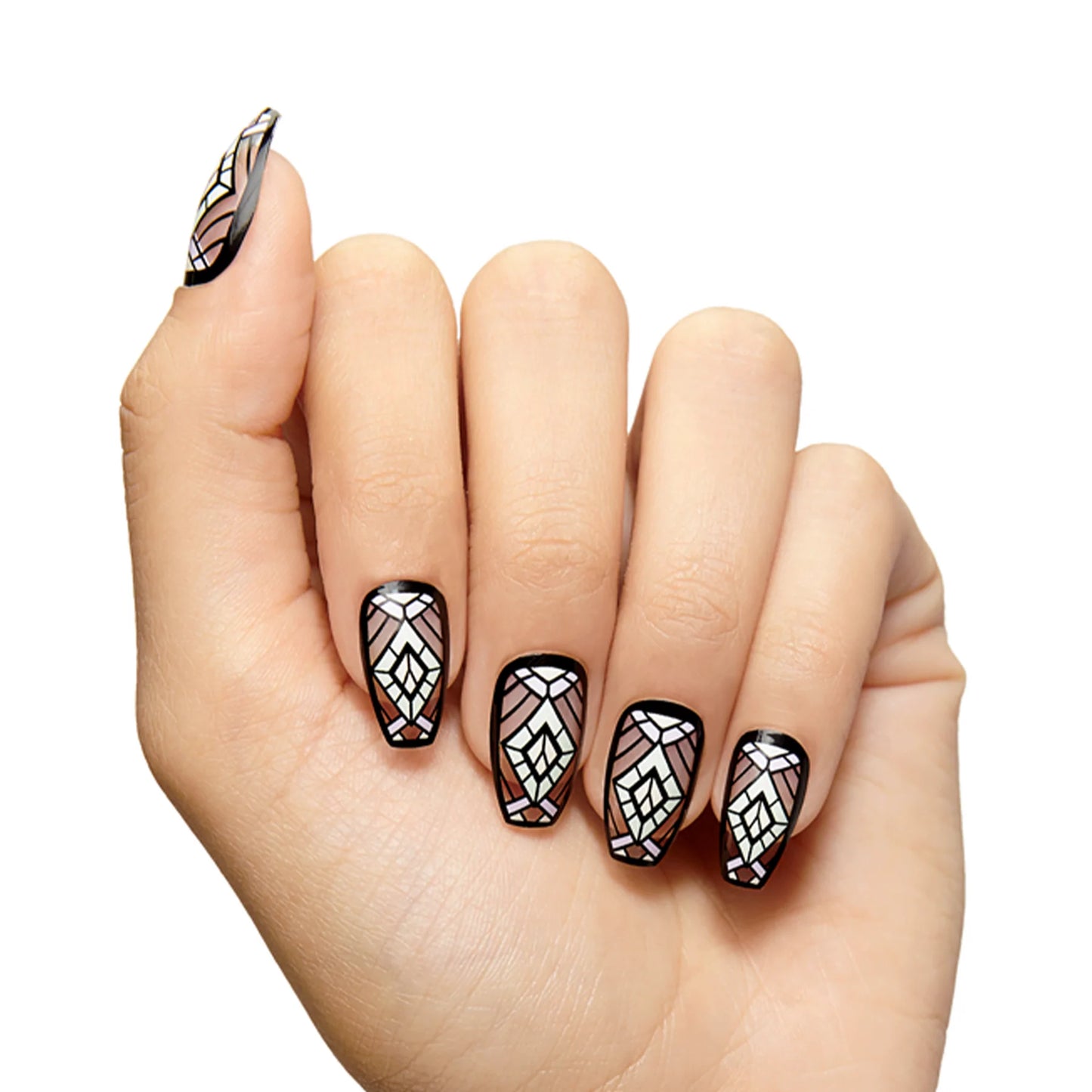Marmalade Press-On Manicure Kit | Mosaic