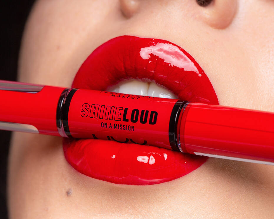 NYX Shine Loud High Shine Lip Color | On a Mission