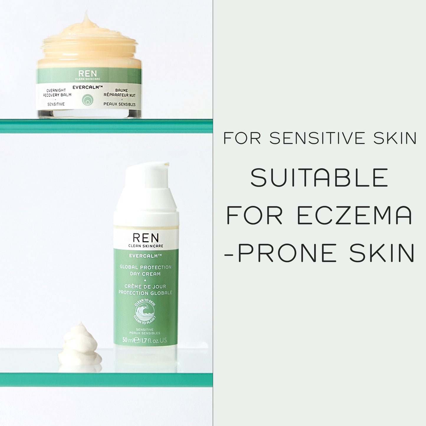 REN Clean Skincare Evercalm Global Protection Day Cream 50 ml