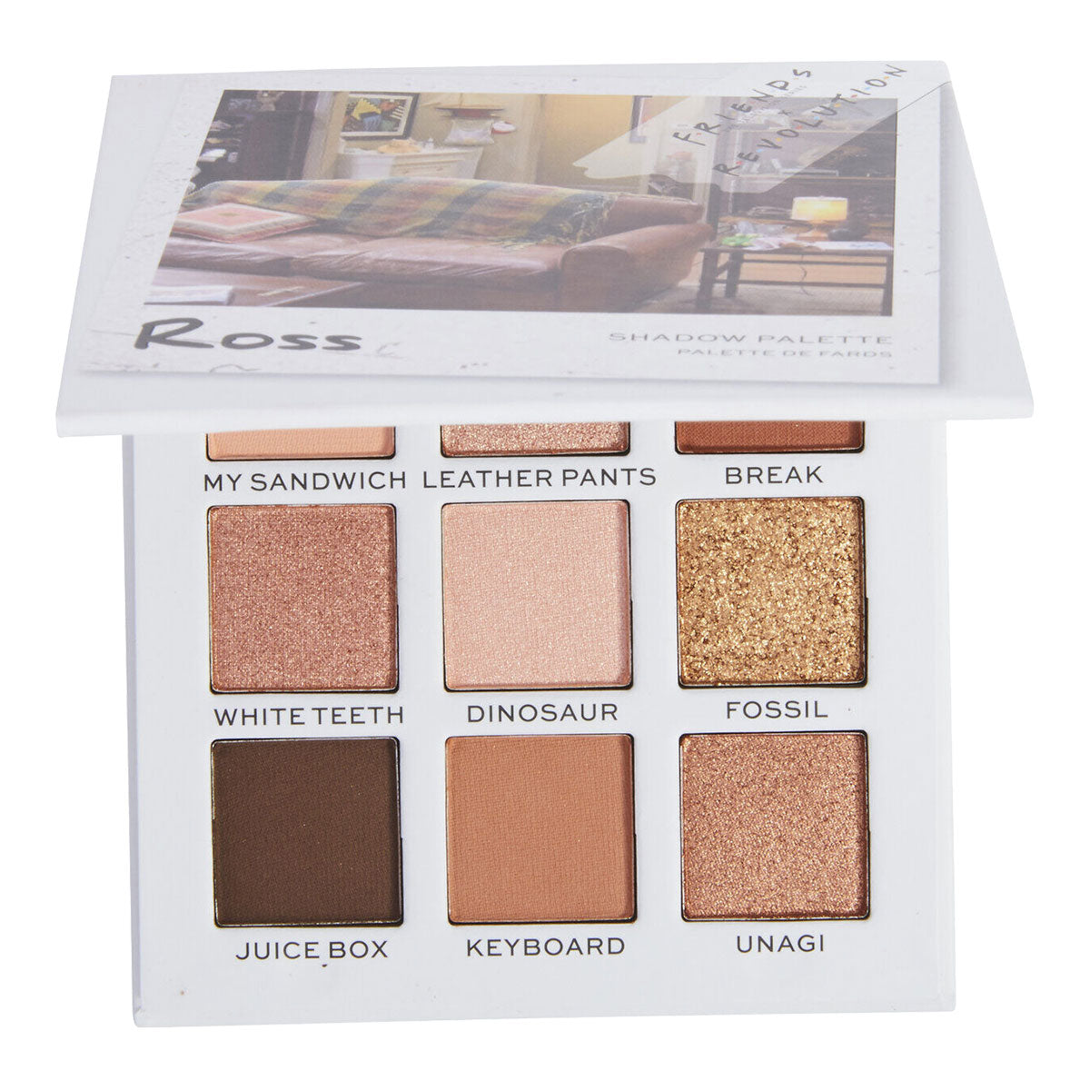 Revolution X Friends Ross Eyeshadow Palette
