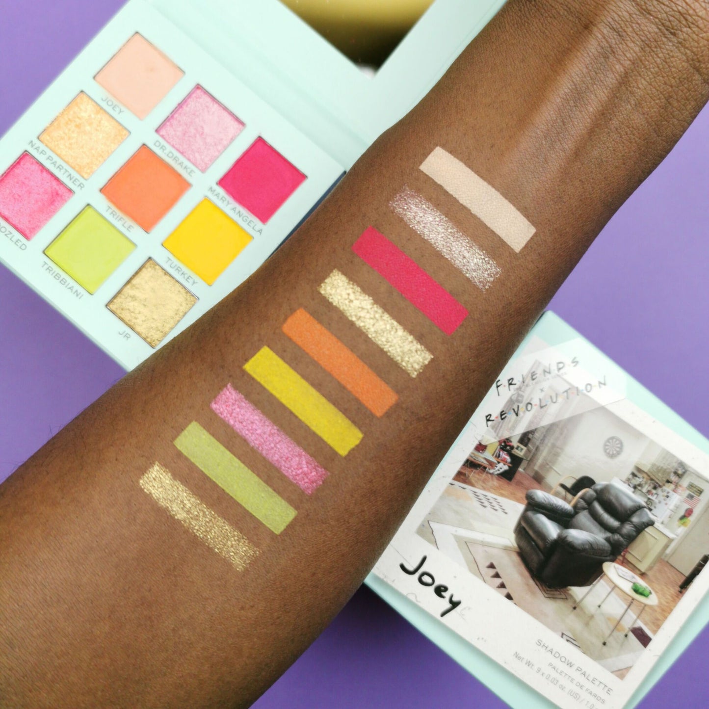 Revolution X Friends Joey Eyeshadow Palette