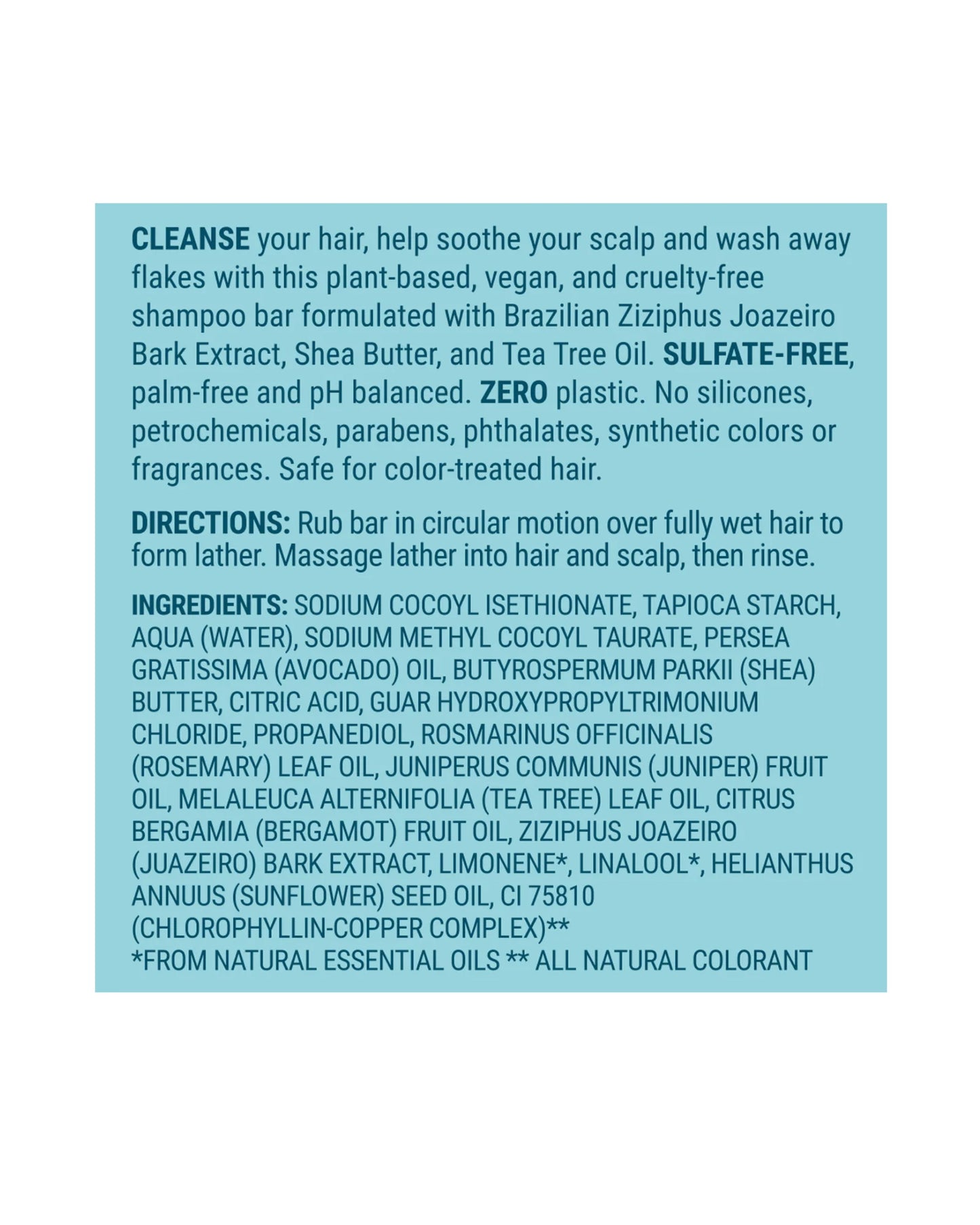 Superzero Shampoo Bar for Itchy Scalp / Flakes 85 g