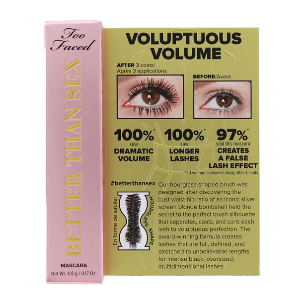 Too Faced Better Than Sex Mascara Mini 0.13 oz
