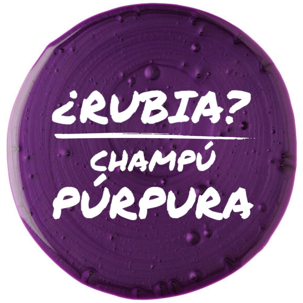 ¿Rubia? Prueba un champú púrpura