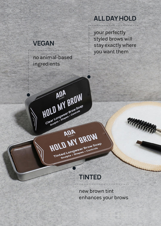 AOA Hold My Brow Soap | Brown